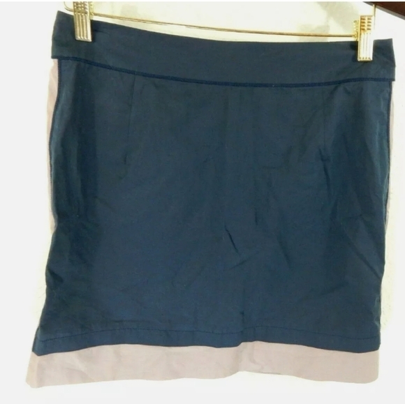 See by Chloe Blue Poplin Pencil Skirt - Picture 1 of 4